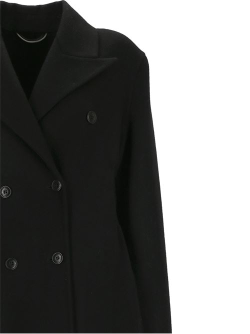 Cappotto in lana nera Ermanno Scervino | D456D316RHNG95708